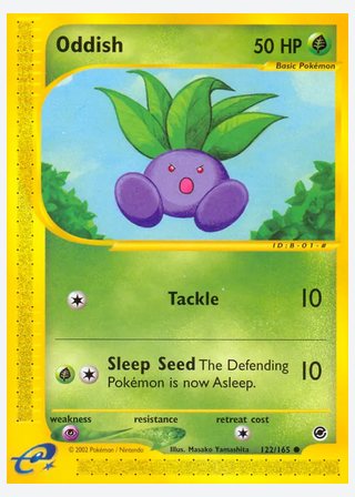Oddish — catalogusbeeld