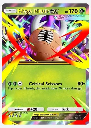 Mega Pinsir ex — catalogusbeeld