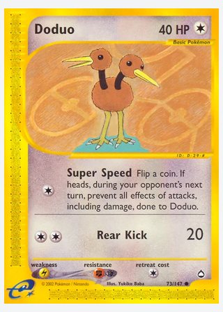 Doduo — catalogusbeeld