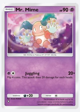 Mr. Mime — catalogusbeeld