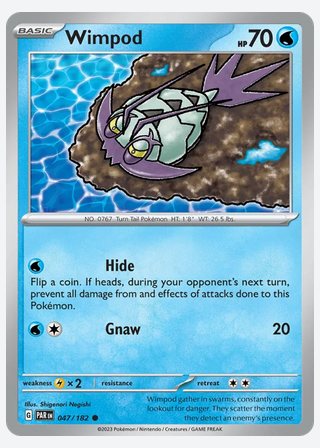 Wimpod — catalogusbeeld