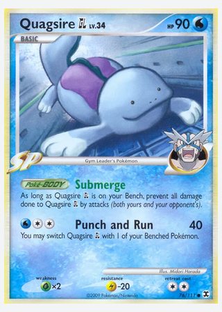 Quagsire GL — catalogusbeeld