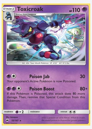 Toxicroak — catalogusbeeld