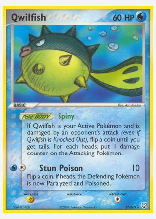 Qwilfish — catalogusbeeld