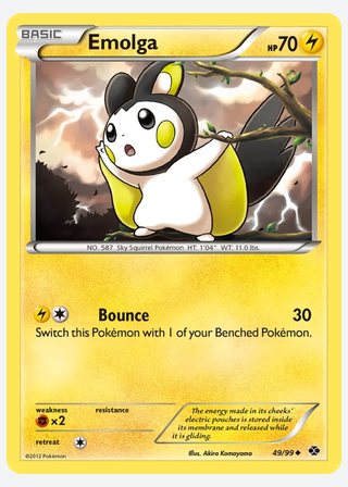 Emolga — catalogusbeeld