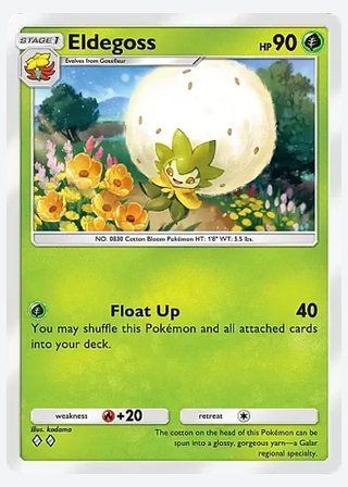 Eldegoss — catalogusbeeld