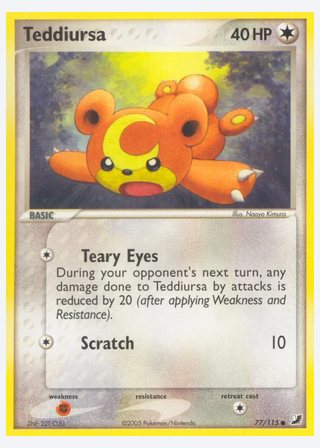 Teddiursa — catalogusbeeld