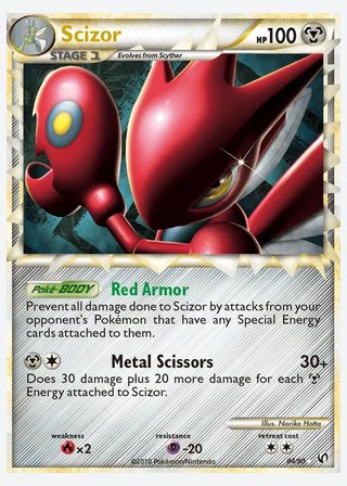 Scizor — catalogusbeeld