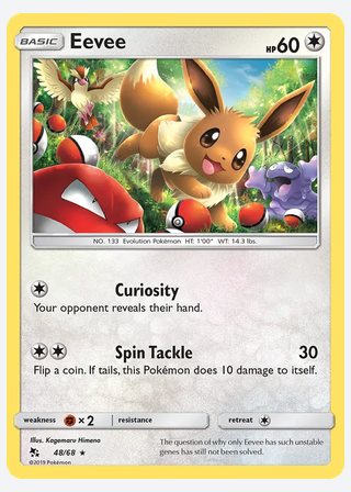 Eevee — catalogusbeeld