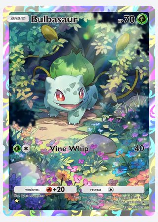Bulbasaur — catalogusbeeld