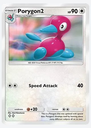 Porygon2 — catalogusbeeld