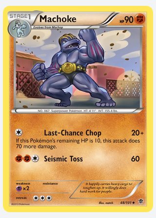 Machoke — catalogusbeeld