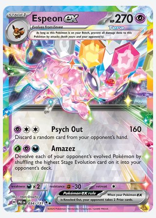 Espeon ex — catalogusbeeld