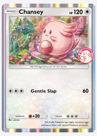 Chansey — catalogusbeeld