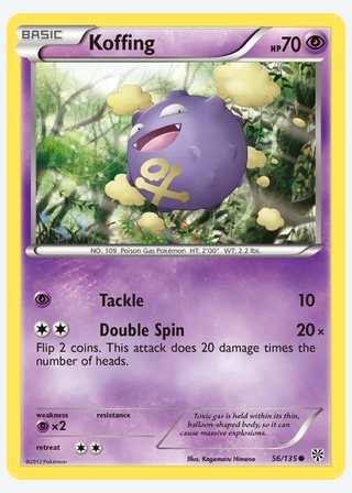 Koffing — catalogusbeeld