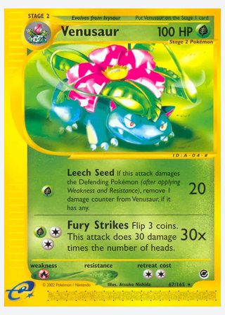 Venusaur — catalogusbeeld