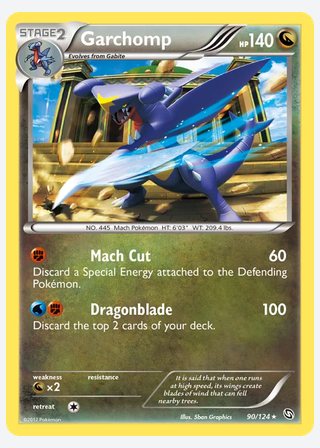 Garchomp — catalogusbeeld
