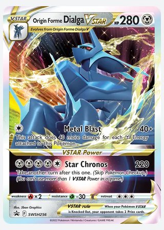 Origin Forme Dialga VSTAR — catalogusbeeld