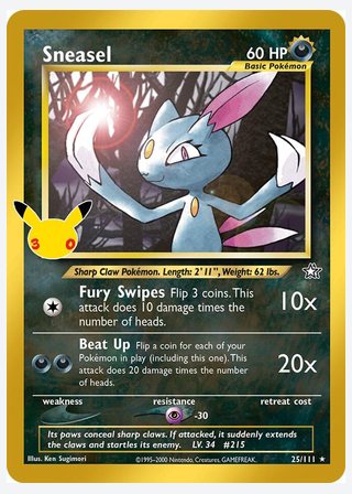 Sneasel — catalogusbeeld