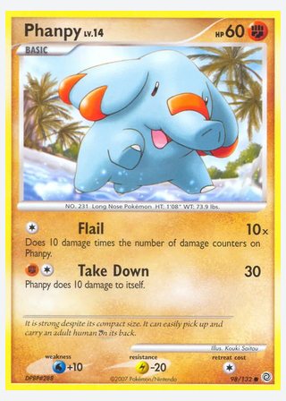 Phanpy — catalogusbeeld