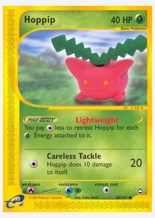 Hoppip — catalogusbeeld