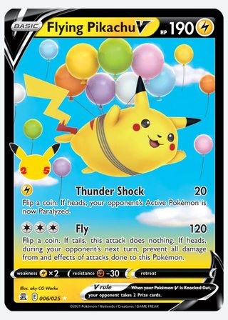 Flying Pikachu V — catalogusbeeld