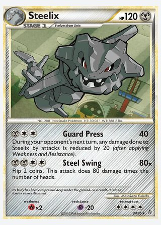 Steelix — catalogusbeeld