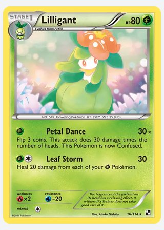 Lilligant — catalogusbeeld