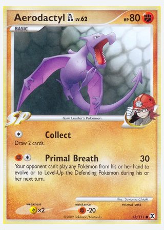 Aerodactyl GL — catalogusbeeld