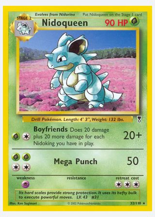 Nidoqueen — catalogusbeeld