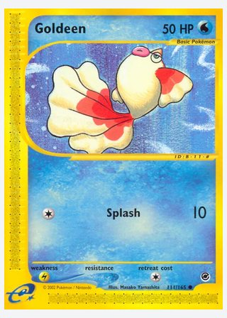 Goldeen — catalogusbeeld