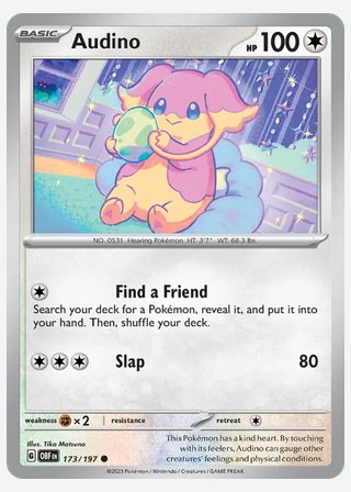 Audino — catalogusbeeld