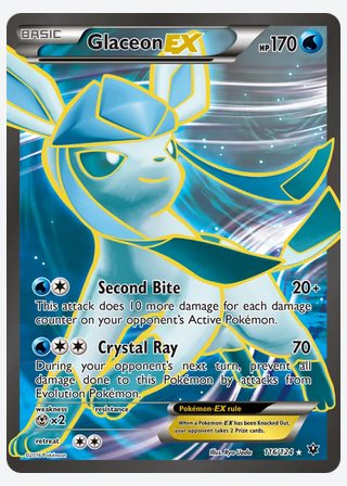 Glaceon EX — catalogusbeeld