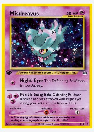 Misdreavus — catalogusbeeld