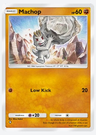 Machop — catalogusbeeld