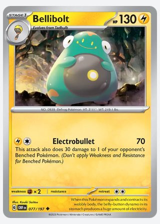 Bellibolt — catalogusbeeld