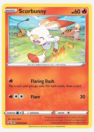 Scorbunny — catalogusbeeld