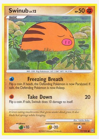 Swinub — catalogusbeeld