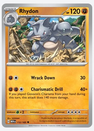 Rhydon — catalogusbeeld