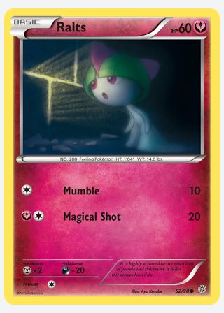 Ralts — catalogusbeeld