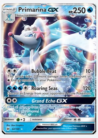 Primarina GX — catalogusbeeld
