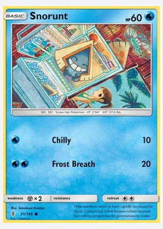 Snorunt — catalogusbeeld