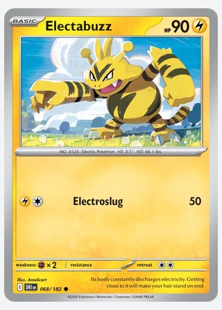 Electabuzz — catalogusbeeld