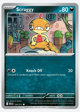 Scraggy — catalogusbeeld