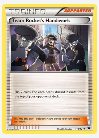 Team Rocket's Handiwork — catalogusbeeld
