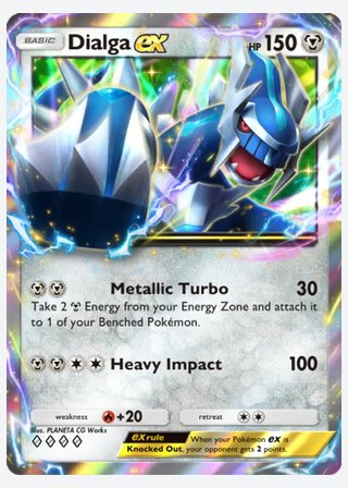 Dialga ex — catalogusbeeld