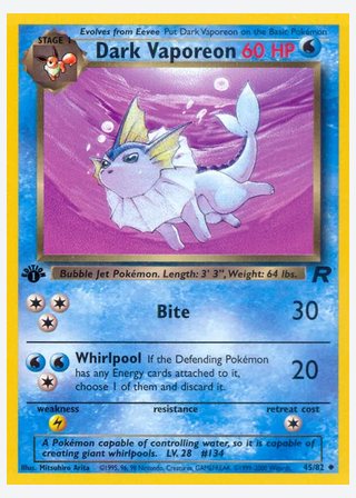 Dark Vaporeon — catalogusbeeld