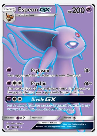 Espeon GX — catalogusbeeld