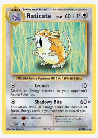 Raticate — catalogusbeeld