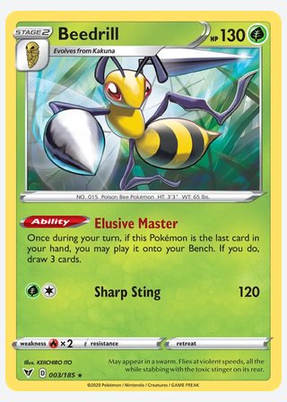 Beedrill — catalogusbeeld